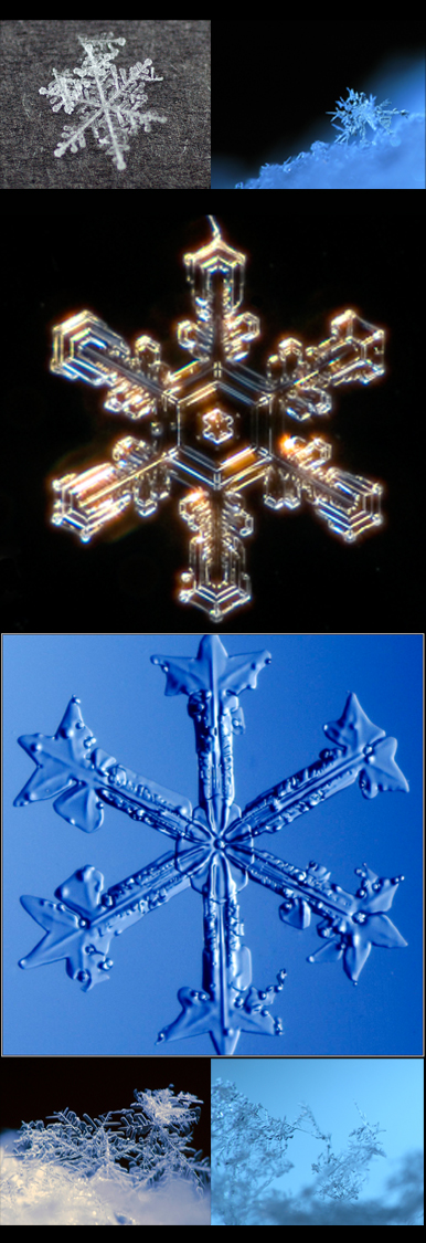 18 Snowflake Textures - , 