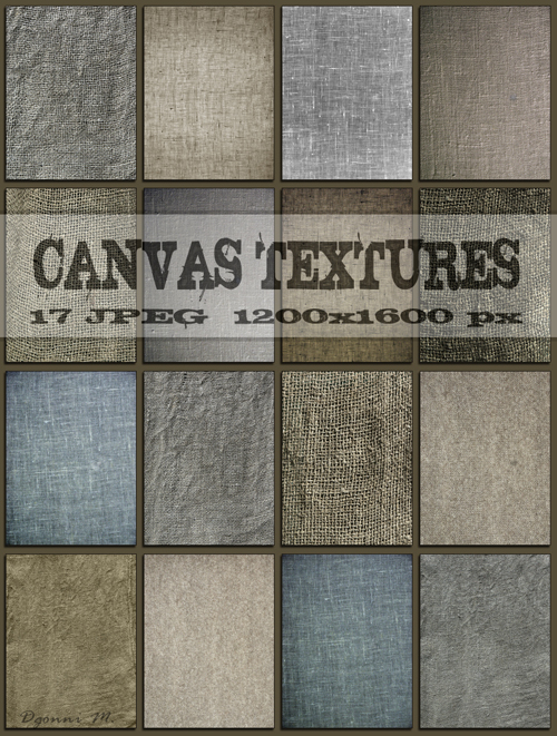 Canvas textures -  
