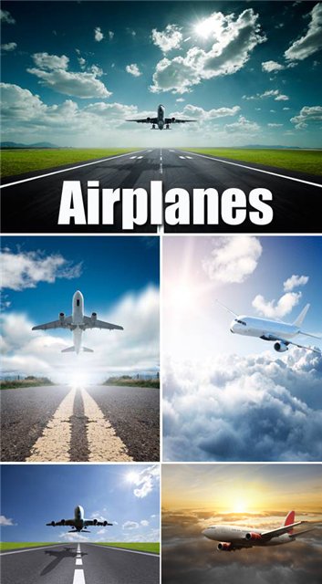Stock Photo - Airplanes.