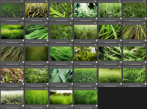 Green grass textures pack -   