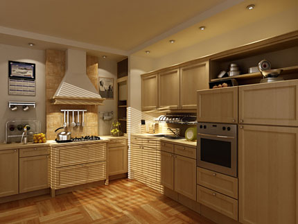 3D Kitchen Interior 2 - 3D      
