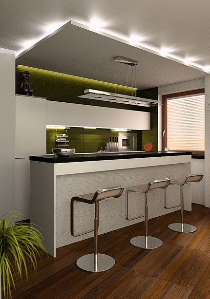 3D Kitchen Interior 5 - 3D  
