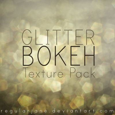 Glitter Bokeh Texture Pack -    