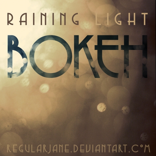  Raining Light Bokeh Pack -     
