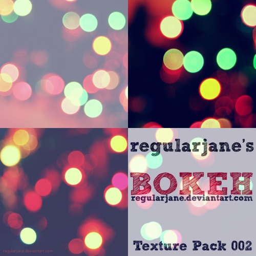 Bokeh Texture Pack 002 -     