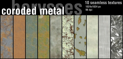 Corroded metal -     
