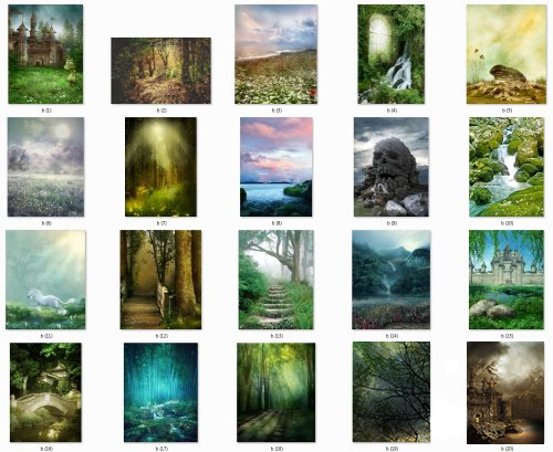 20 Fantastic Natural Backgrounds Vol.10