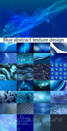 Blue abstract texture design