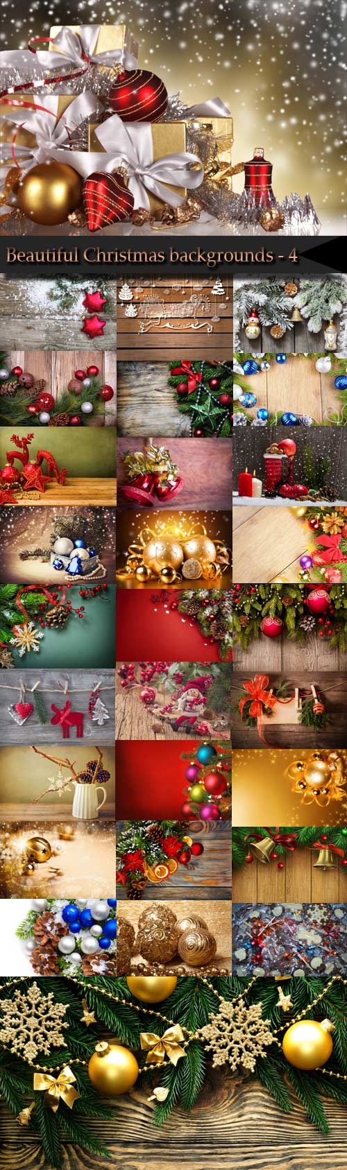 Beautiful Christmas backgrounds - 4