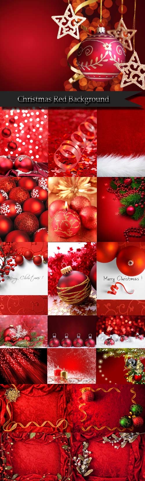 Christmas Red Background