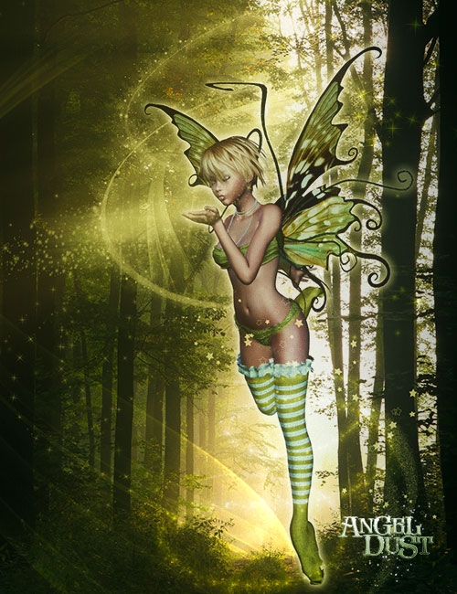  Rons Daviney Angel Dust -   photoshop