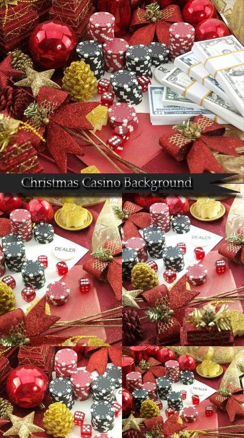 Christmas Casino Background