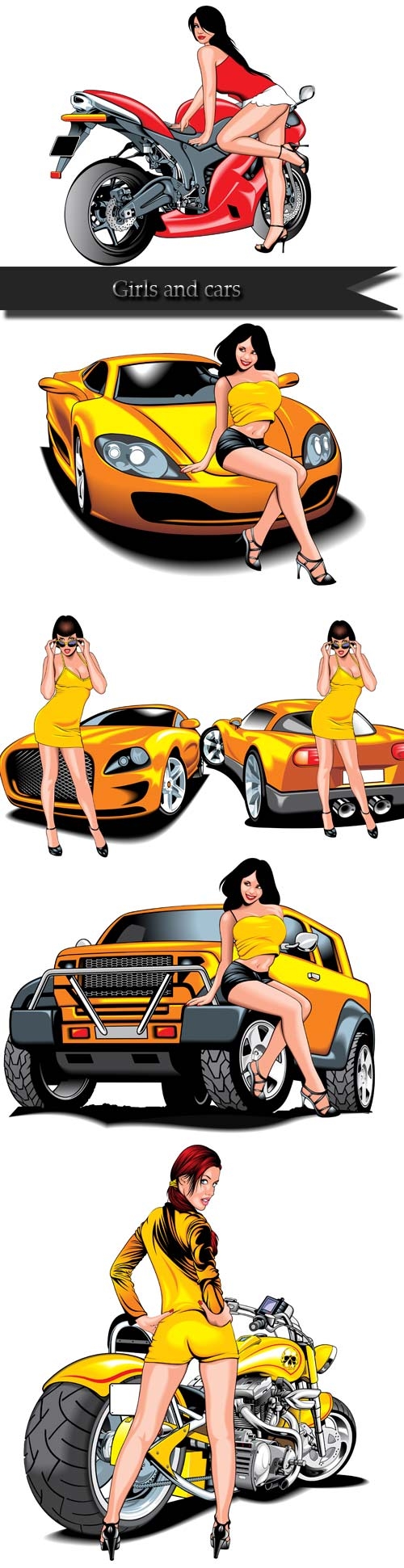 Girls and cars