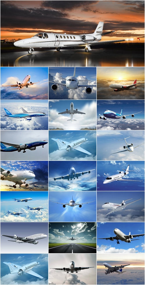 Commercial Aviation raster graphics