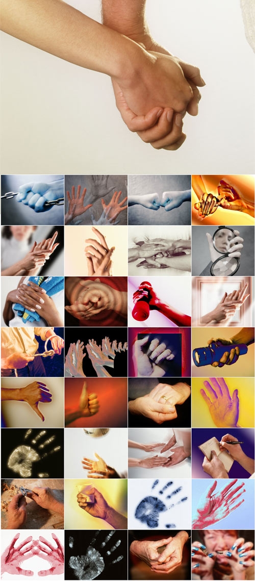 Hands - raster graphics