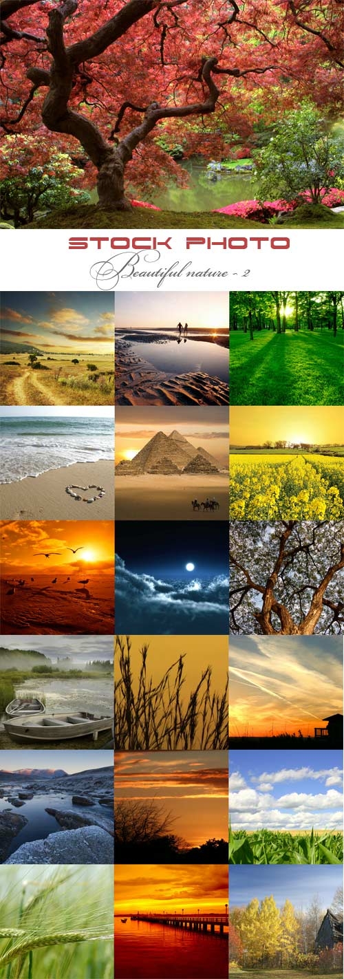 Beautiful nature raster graphics - 2