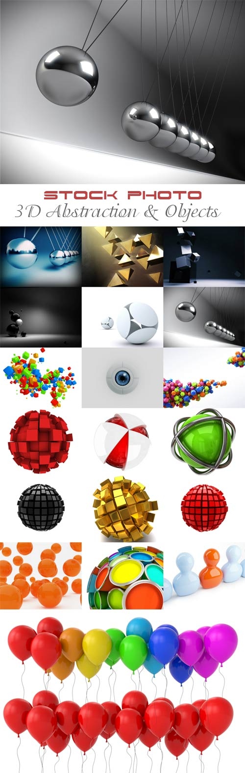 3D Abstraction and  Objects