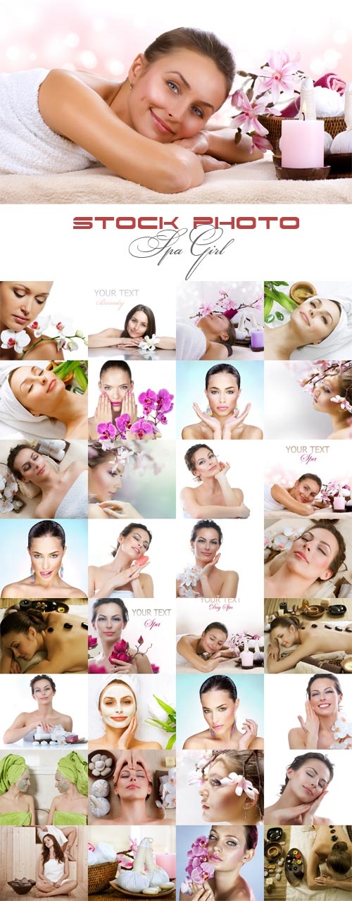 Spa Girl raster graphics