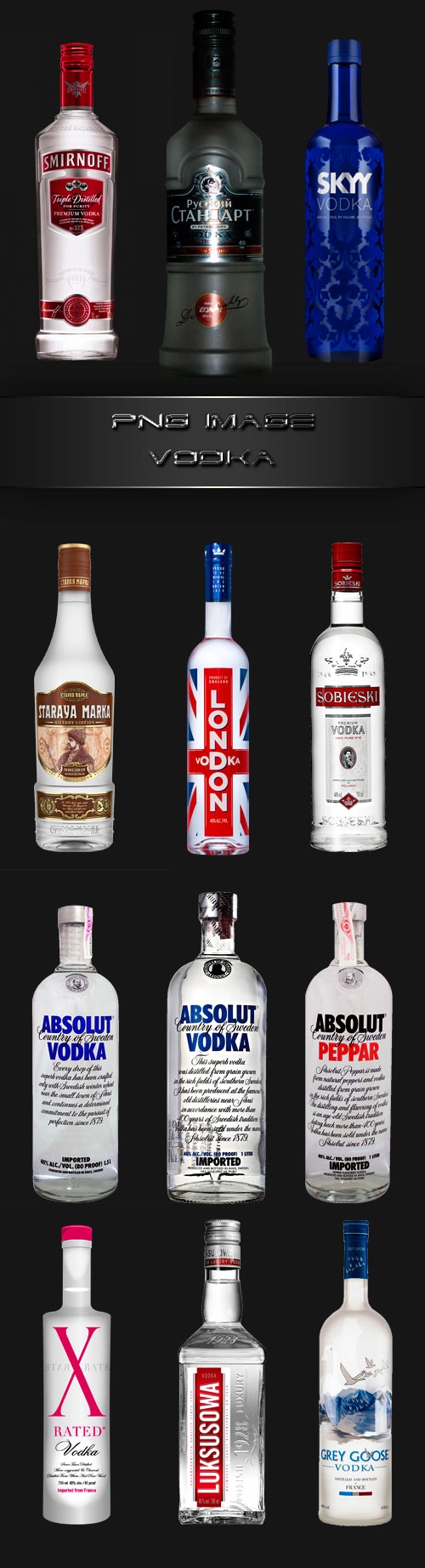 PNG clipart Vodka