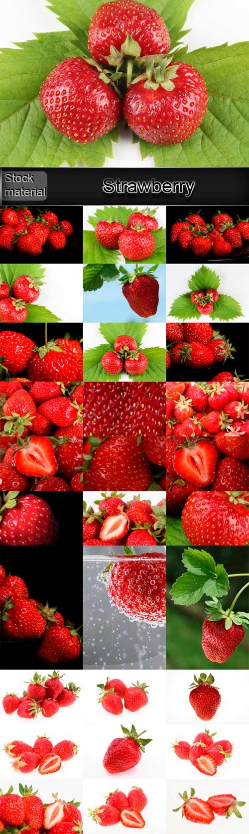 Tasty and healthy food. Strawberry