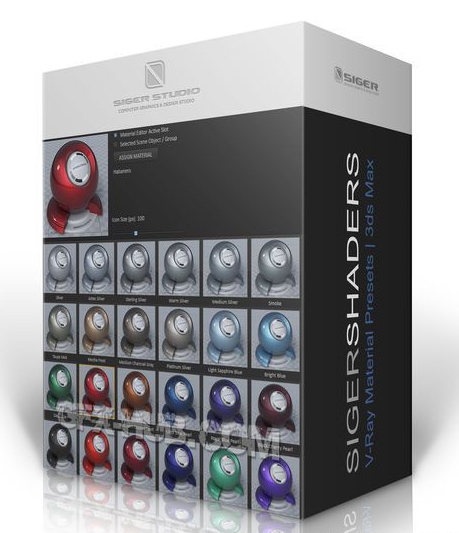 SIGERSHADERS V-Ray Material Presets Pro v3.2.0  3ds Max 2013  2016