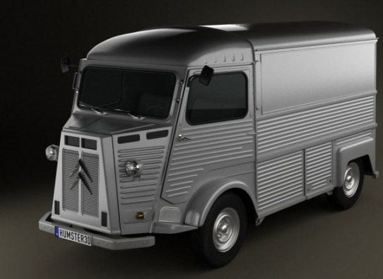 Humster 3D - Citroen H Van 1980: 3D-