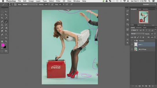    Pin-up Coca Cola (2016) 