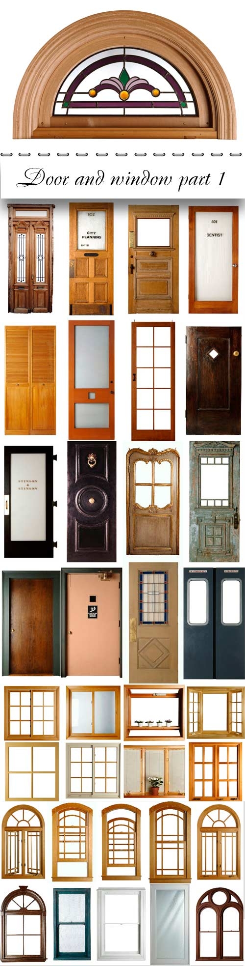 Door and window part 1