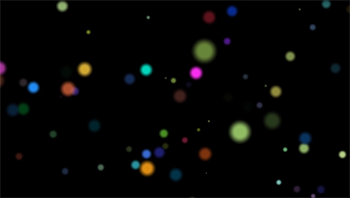 Colored Bubbles Overlay