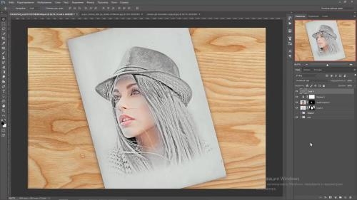  . Effect sketch photoshop (2017)