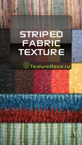 Striped fabric texture (  )