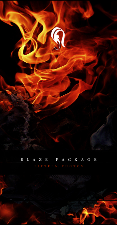 Package - Blaze 4 - пламя. текстуры огня