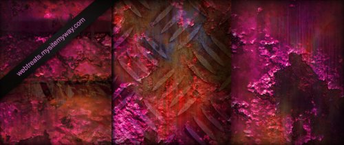 Hot Pink High Resolution Industrial Grunge Textures -    