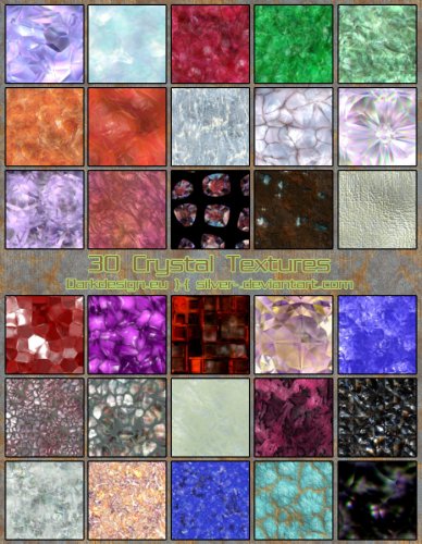 30 crystal textures -  