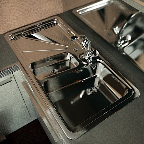 3D Metal Sink kit -  