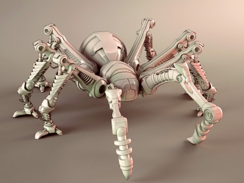 3D Паук (механический паук)
