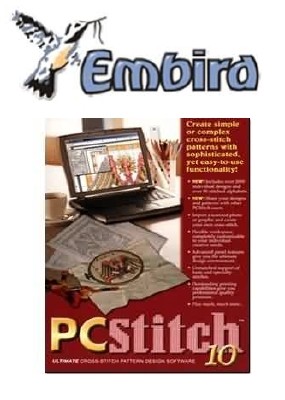 PCStitch 10 + EMBIRD 2010 8.7